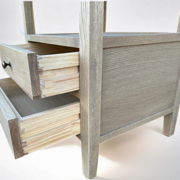 Montauk Side Table - Weathered Oak - HL610#105