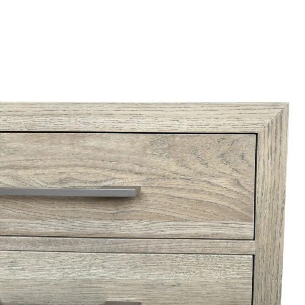 Portland Side Table - Weathered Oak - HL624-65