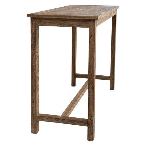 Craftsman Recycled Timber Bar Table - Hand made Alfresco & Rattan furniture