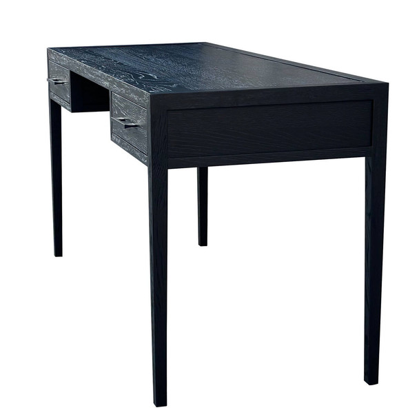 Portland Slimline Desk - Black Oak - Melbourne, Sydney, Brisbane Contemporary style Office & Study furniture