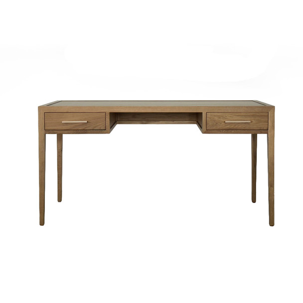 Portland Slimline Desk - Natural Oak Office & Study Furniture - HL623-CN