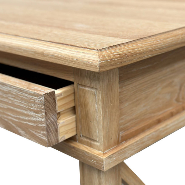 Xavier Desk - Whitewash Oak - HL540#CS