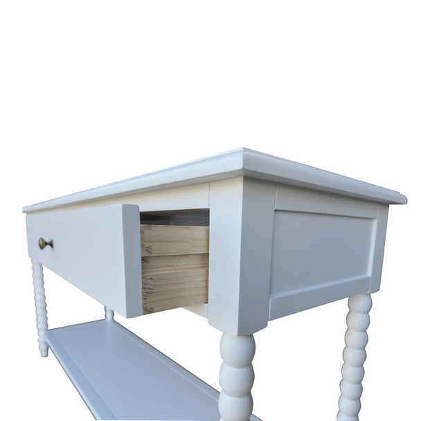 Belleville Bobbin Console Table - White - Cairns, Darwin French Provincial style Living Room furniture