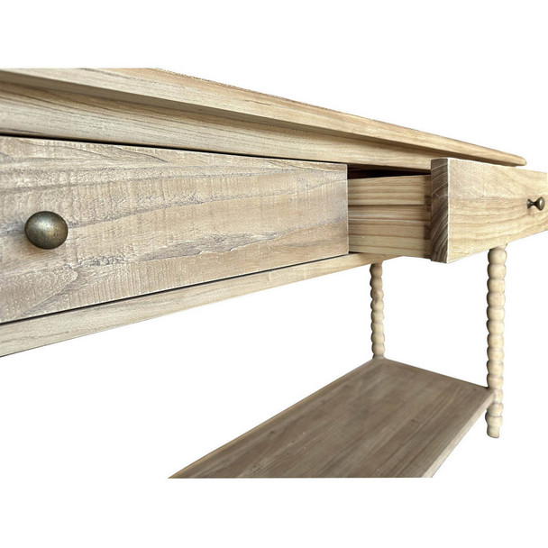 Belleville Bobbin Console Elm - Rustic Elm - Melbourne, Sydney, Brisbane French Provincial style Living Room furniture