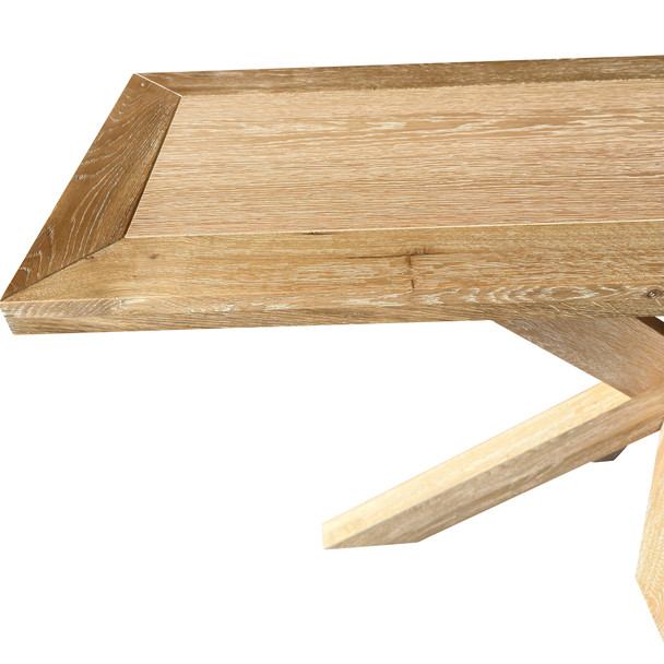 Amiens X-Base Console - Whitewash Oak - Melbourne, Sydney, Brisbane French Provincial style Living Room furniture