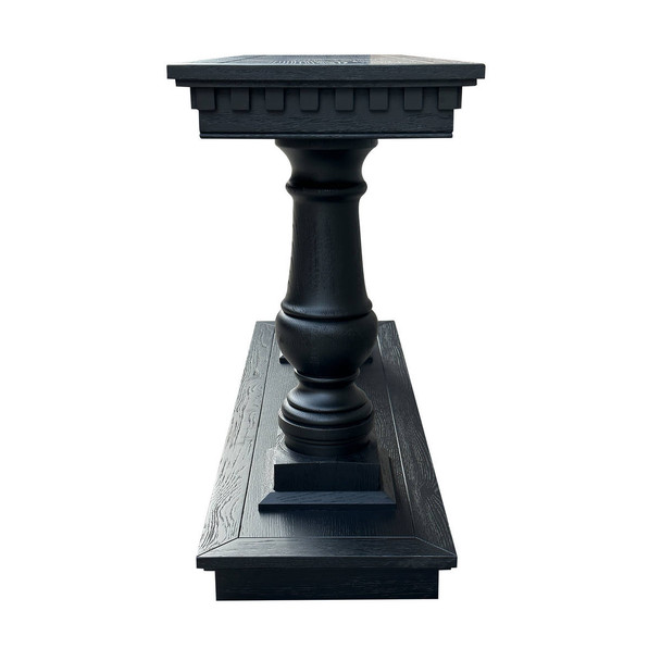 Verona Console Table - Black Oak - Hand made Living Room furniture