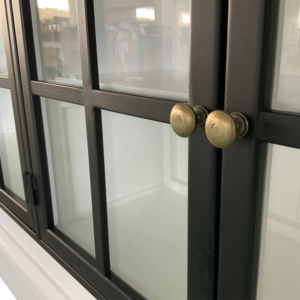 Westbury Iron Door Sideboard - White - Hobart, Launceston, Perth Hamptons style Dining Room furniture