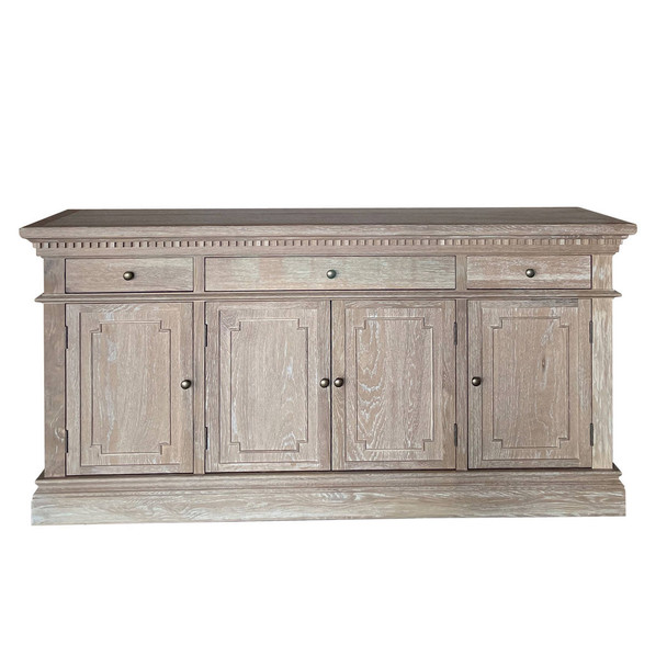 Westminster Sideboard - Whitewash Oak - French Provincial style