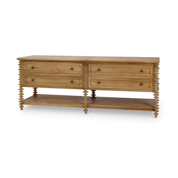 Milano Sideboard w/ 4 Drawers - Solid Timber Mediterranean style Dining Room furniture