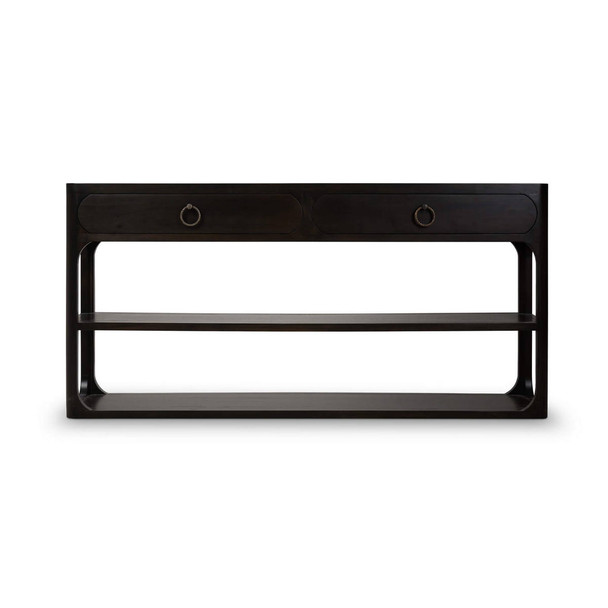 Corte Open Console Table w/ 2 Drawers - Melbourne, Sydney, Brisbane Mid-Century Modern style Living Room furniture