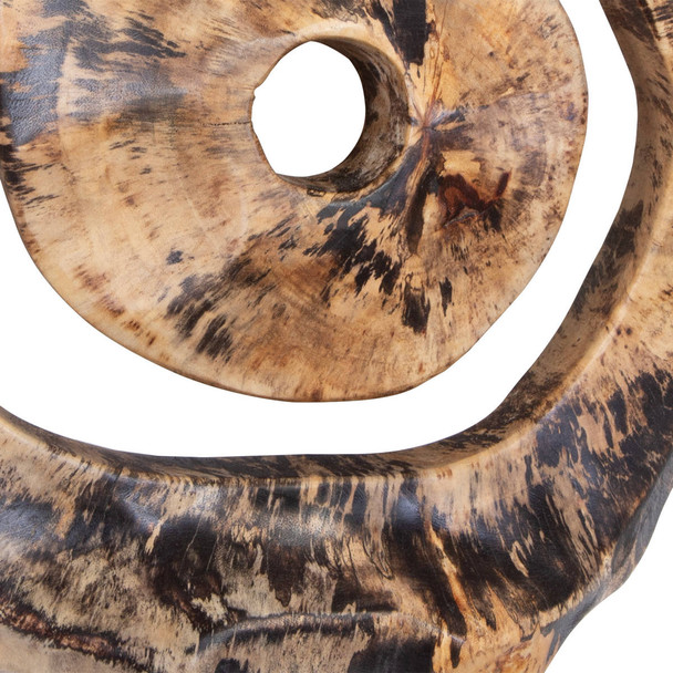 Corkscrew Wood Wall Decor Set/9 - Australia wide delivery