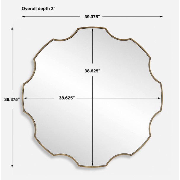 Gearing Up Bronze Mirror - Sale on Mid-Century Modern style Wall Mirrors