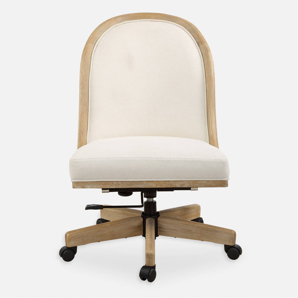 Lithe Light Oak Desk Chair Contemporary style Accent Chair Decor