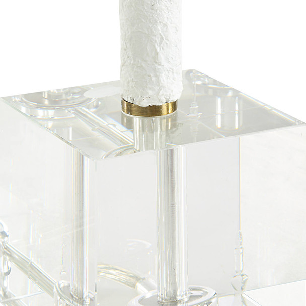 Helena Slender White Table Lamp - Cairns, Darwin Mid-Century Modern style Table Lamps