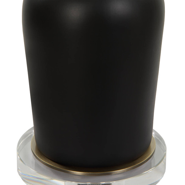 Caviar Black Table Lamp - Cairns, Darwin Mid-Century Modern style Table Lamps