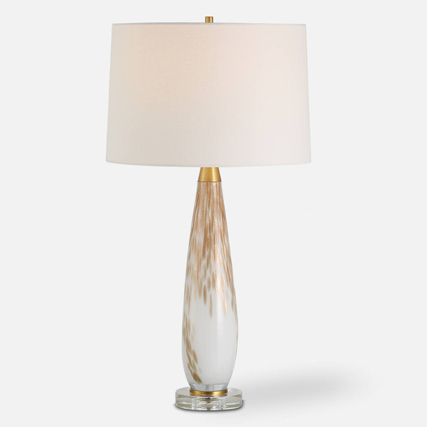Lyra White & Gold Table Lamp Contemporary style Table Lamp Decor
