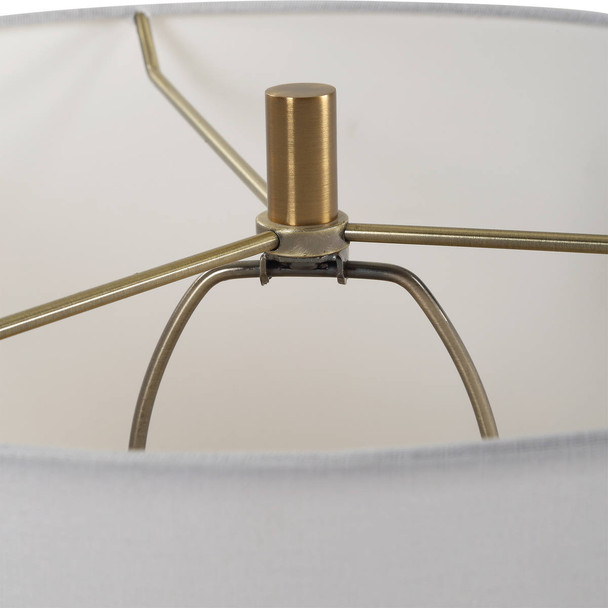 Sanctuary Green Gray Table Lamp - Sale on Mid-Century style Table Lamps