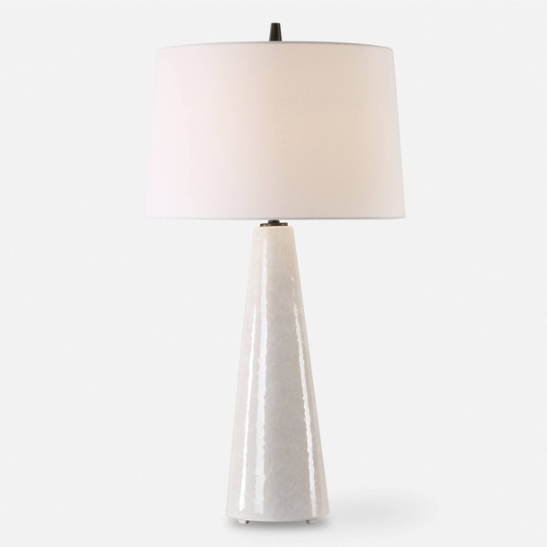 Loire Ivory Glaze Table Lamp Contemporary style Table Lamp Decor