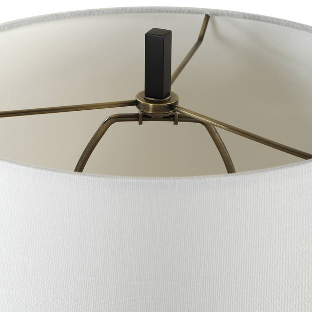Hightower Black Buffet Lamp - Sale on Mid-Century Modern style Table Lamps