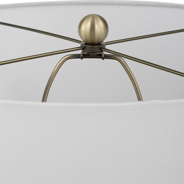 Graphite Ribbed Table Lamp - Sale on Mid-Century Modern style Table Lamps