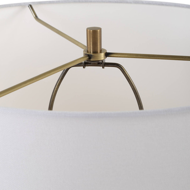 Vieste White Table Lamp - Sale on Mid-Century Modern style Table Lamps