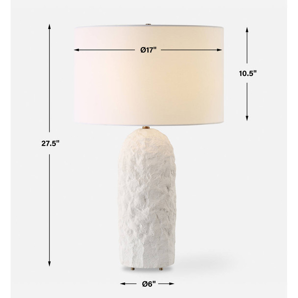 Vieste White Table Lamp - Discount Mid-Century Modern style Table Lamps