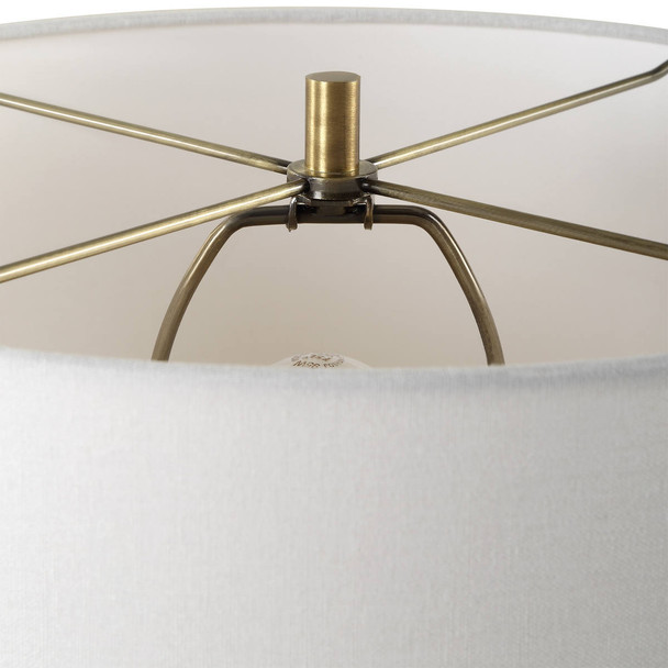 Forage Dark Scalloped Table Lamp - Sale on Mid-Century Modern style Table Lamps