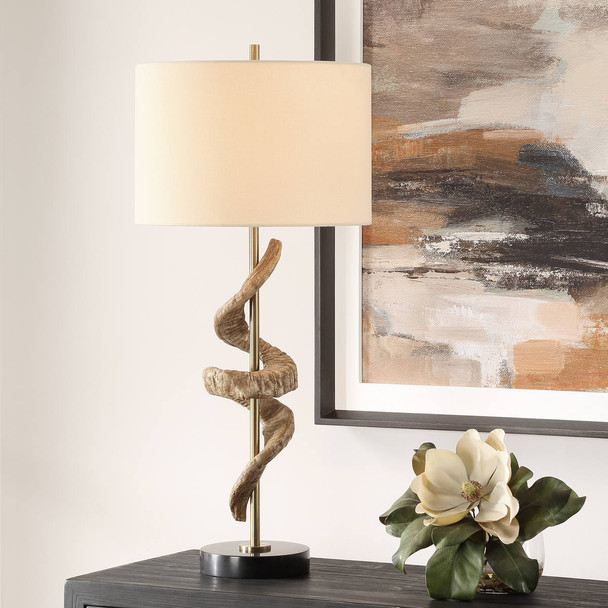 Rams Horn Table Lamp - Size: 85H x 38W x 38D (cm) - Mid-Century Modern style