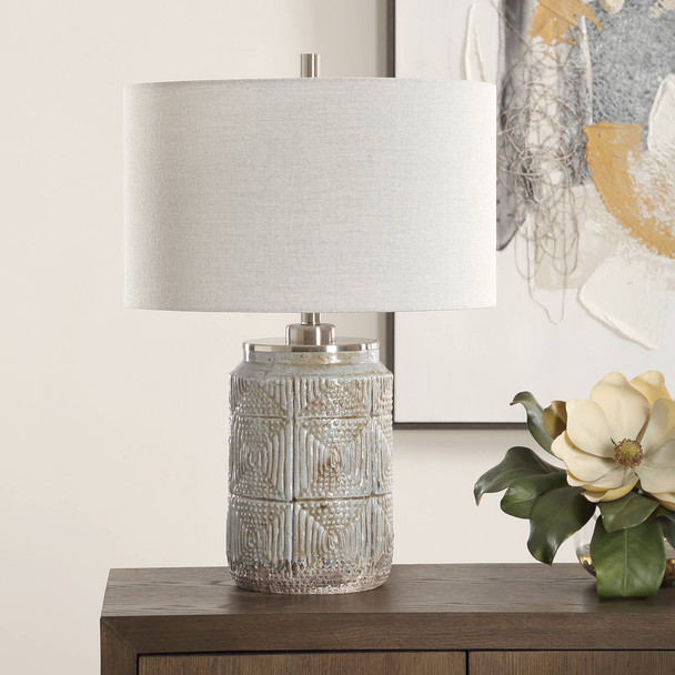 Graydon Gray Table Lamp - Australia wide delivery