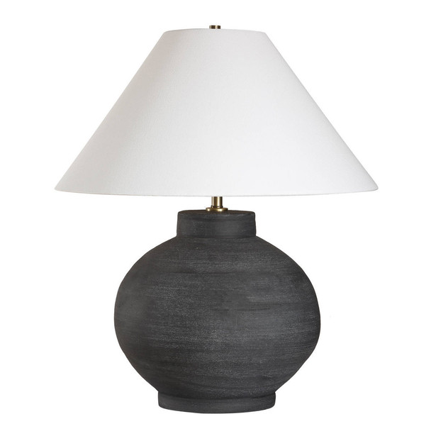 Tramore Rustic Charcoal Table Lamp - Melbourne, Sydney, Brisbane delivery
