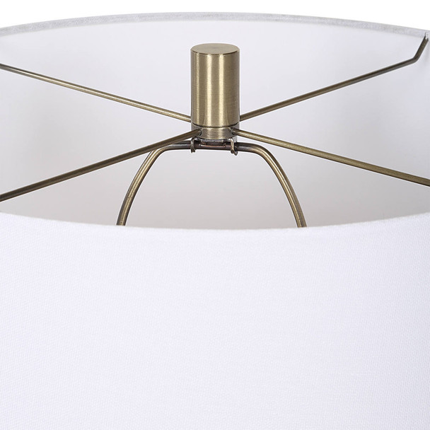 Tayson Jade Green Table Lamp - Sale on Mid-Century Modern style Table Lamps