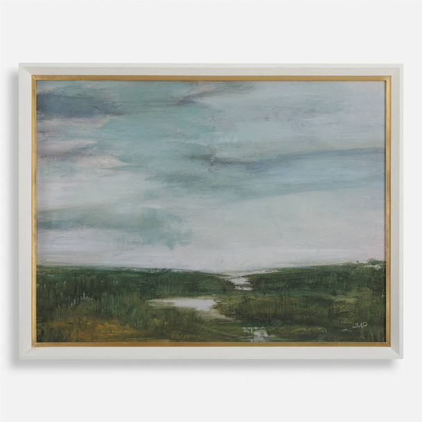 The Path Of The Water Framed Print Contemporary style Print Decor The Path Of The Water Framed Print Contemporary style Print Decor