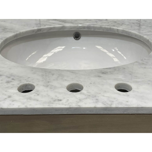 Hayward Single Vanity w/ Sink & Marble Top - Sandbar - Melbourne, Sydney, Brisbane Farmhouse style Bathroom & Laundry furniture