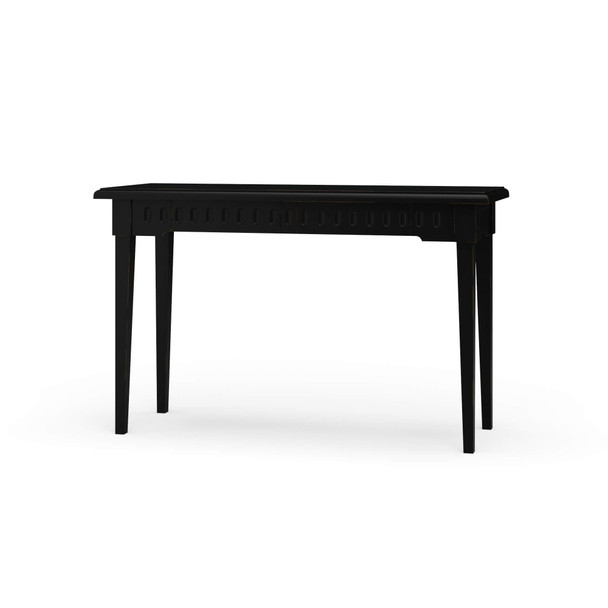 Marisol Desk/Console - Batavia Black - Size: 76H x 122W x 46D (cm) - Mid-Century Modern style
