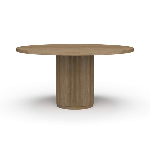 Kraton Round Dining Table 120cm - Sandbar - Size: 76H x 122W x 122D (cm) - Mid-Century Modern style