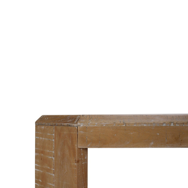 Tribeca Dining Table 240cm - Rustic White Cloud - Sale on Scandinavian style Dining Room furniture