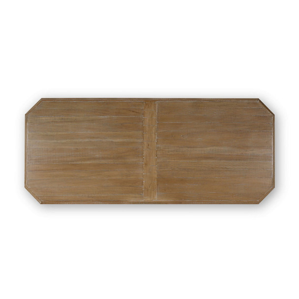 Tribeca Dining Table 240cm - Rustic White Cloud - Solid Timber Scandinavian style Dining Room furniture