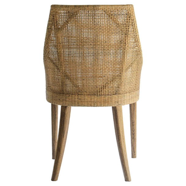 Cuban Rattan Dining Chair - Mango Teak - Melbourne, Sydney, Brisbane Coastal style Dining Room furniture