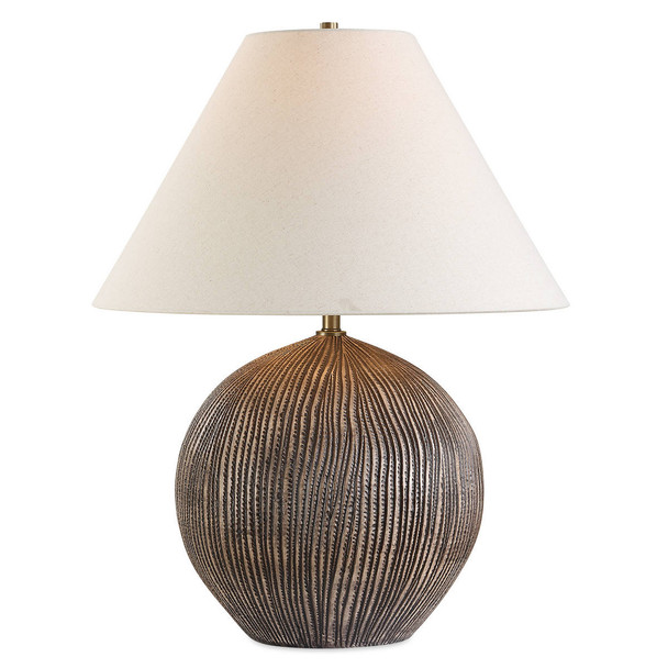 Sayre Dark Brown Table Lamp Contemporary style Table Lamp Decor
