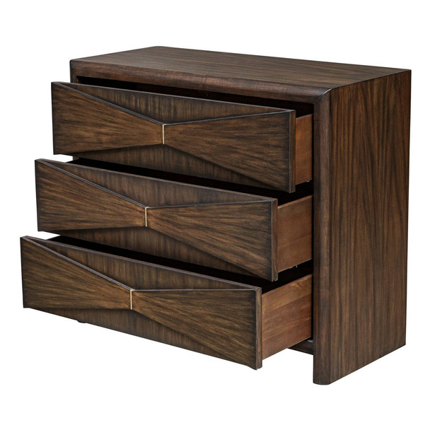 Bowtie 3 Drawer Mid-Century Chest - Melbourne, Sydney, Brisbane delivery