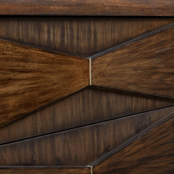 Bowtie 3 Drawer Mid-Century Chest - Hobart, Launceston, Perth delivery