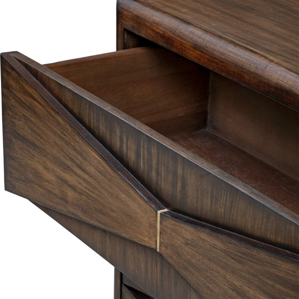 Bowtie 3 Drawer Mid-Century Chest - Sale on Mid-Century Modern style Dressers