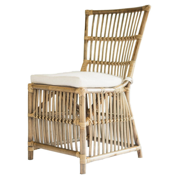 Palma Rattan Side Chair - Antique Honey Dining Room Furniture - GT-101ANTIQUE