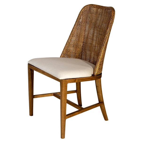Panama Rattan Dining Chair - Mango Teak Dining Room Furniture - GT-105MT