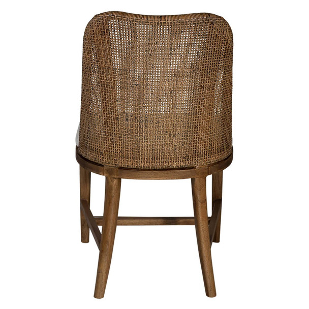 Panama Rattan Dining Chair - Mango Teak - Hand made Dining Room furniture