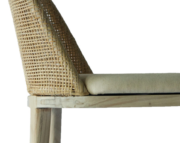 Panama Rattan Counter Stool - Whitewash GT-106WW