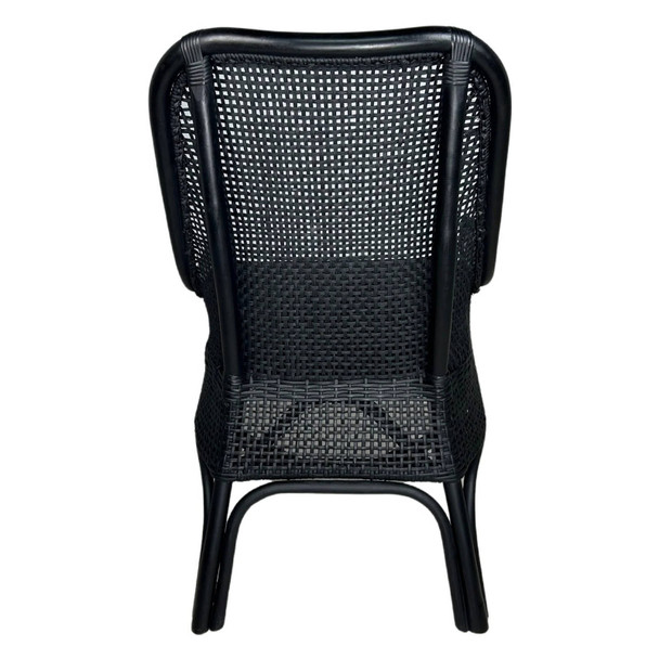 Amara Alfresco Dining Chair - Solid Black - Melbourne, Sydney, Brisbane Coastal style Dining Room furniture