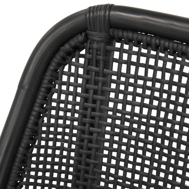 Amara Alfresco Dining Chair - Solid Black - Hobart, Launceston, Perth Coastal style Dining Room furniture
