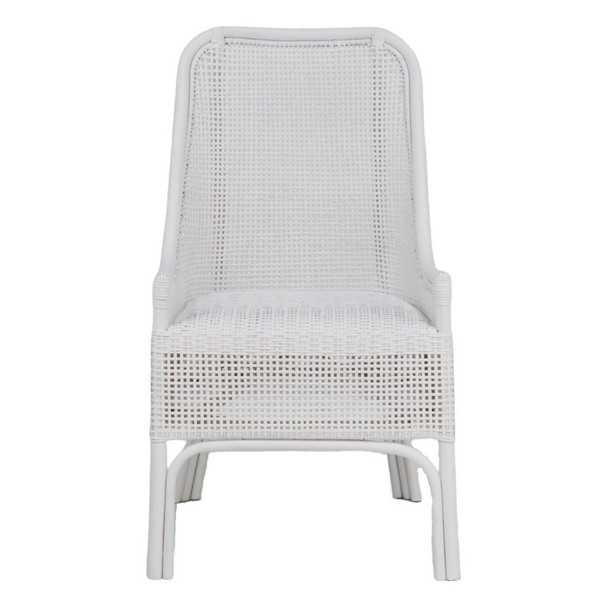 Amara Alfresco Rattan Dining Chair - Solid White GT-115SW