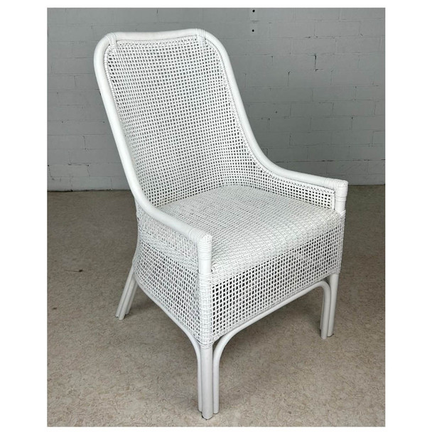 Amara Alfresco Rattan Dining Chair - Solid White GT-115SW